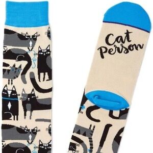 NWT Hallmark Toe of a Kind Cat Person Socks.